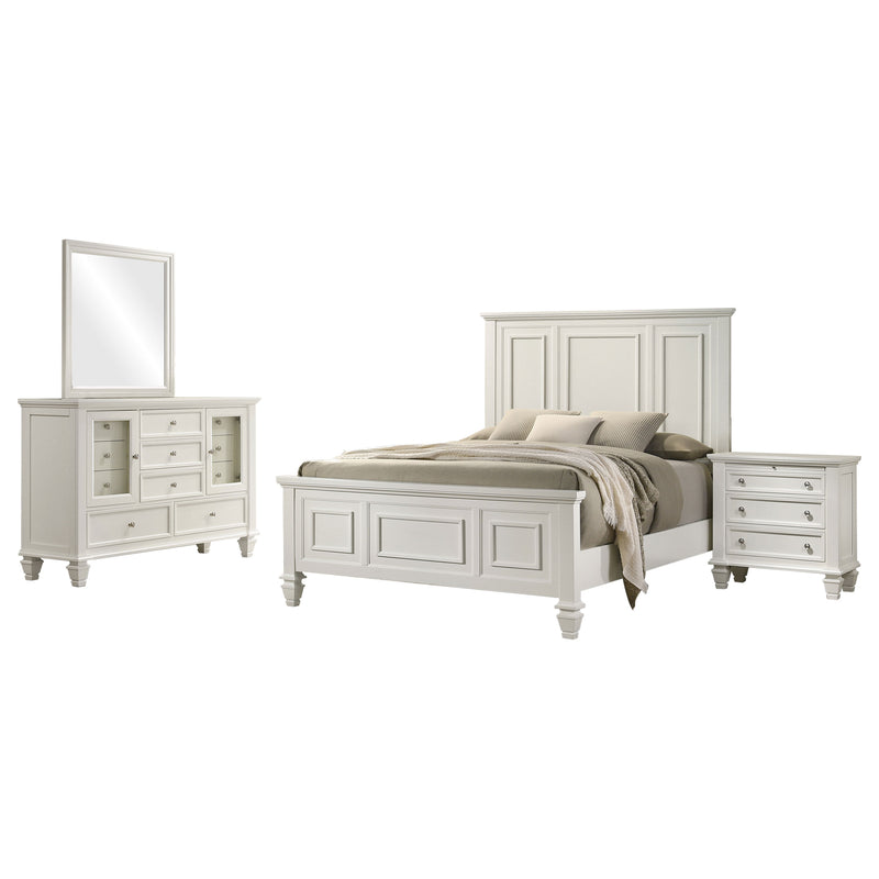 Sandy Beach 4 Pc Bedroom Set - Furniture Now (CA)
