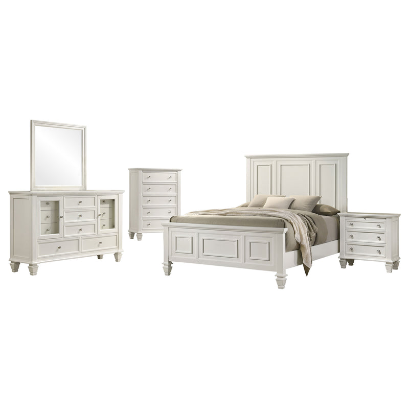 Sandy Beach 4 & 5 Piece Pc Bedroom Set Cal.King & E.King - Furniture Now (CA)