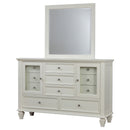 Sandy Beach Dresser With Mirror - Furniture Now (CA)