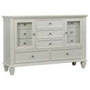 Sandy Beach 11-drawer Rectangular Dresser Cream White - Furniture Now (CA)