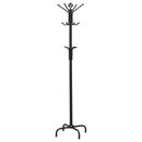 Collier 12-hook Coat Rack Black - Furniture Now (CA)
