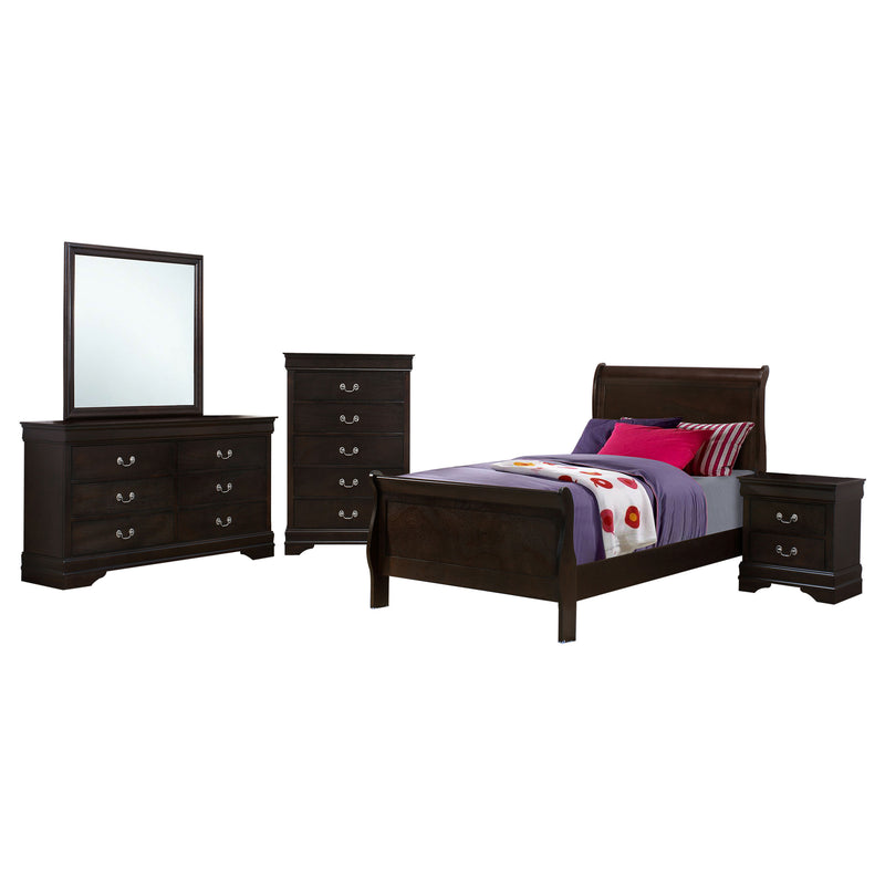 Louis Philippe 4 & 5 Piece Bedroom Sets Twin & Queen - Furniture Now (CA)