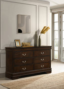 Louis Philippe Dresser Brown - Furniture Now (CA)