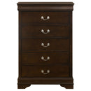 Louis Philippe Chest Brown - Furniture Now (CA)