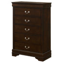 Louis Philippe Chest Brown - Furniture Now (CA)