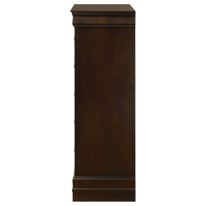 Louis Philippe Chest Brown - Furniture Now (CA)