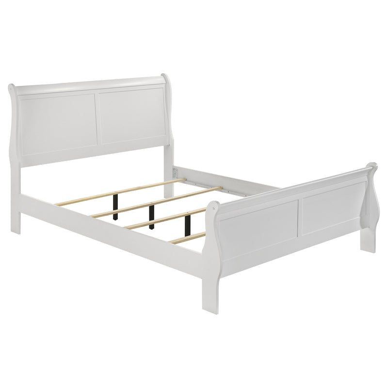 Louis Philippe Eastern King, Full, & Queen Bed - Furniture Now (CA)