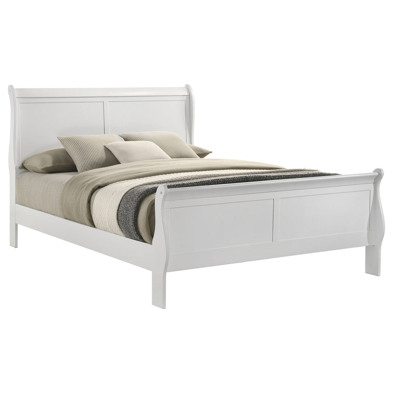 Louis Philippe Eastern King, Full, & Queen Bed - Furniture Now (CA)