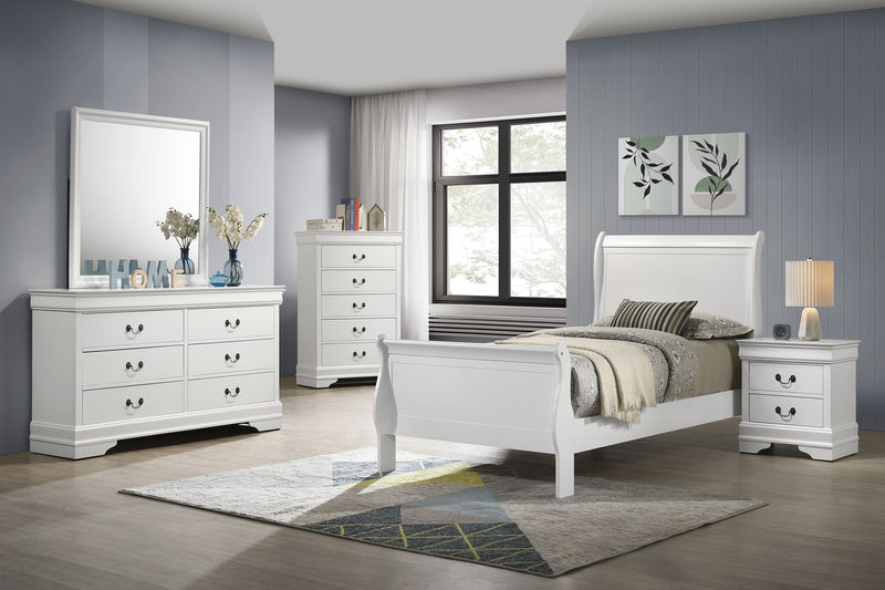 Louis Philippe 5 Pc Bedroom Set - Furniture Now (CA)