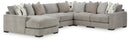 Aslan Court Sectional with Chaise - Furniture Now (CA)