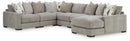Aslan Court Sectional with Chaise - Furniture Now (CA)