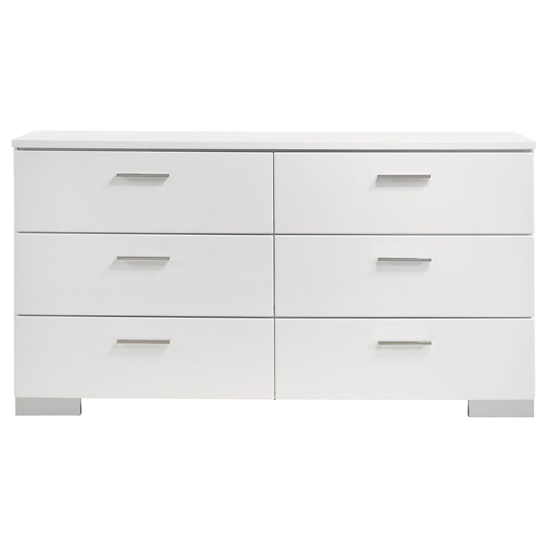 Felicity Bedroom Set White - Furniture Now (CA)