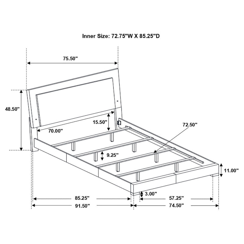 Felicity Bedroom Set White - Furniture Now (CA)