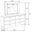 Felicity Dresser With Mirror - Furniture Now (CA)