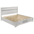 Miranda Panel Platform Storage Bed