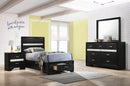 Miranda Bedroom Sets Black - Furniture Now (CA)