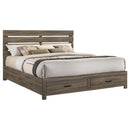 Brantford Wood Storage Panel Bed - Furniture Now (CA)