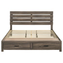 Brantford Wood Storage Panel Bed - Furniture Now (CA)