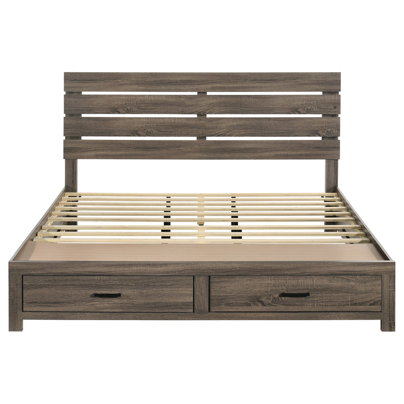Brantford Wood Storage Panel Bed - Furniture Now (CA)