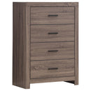 Brantford 4-drawer Chest Barrel Oak - Furniture Now (CA)