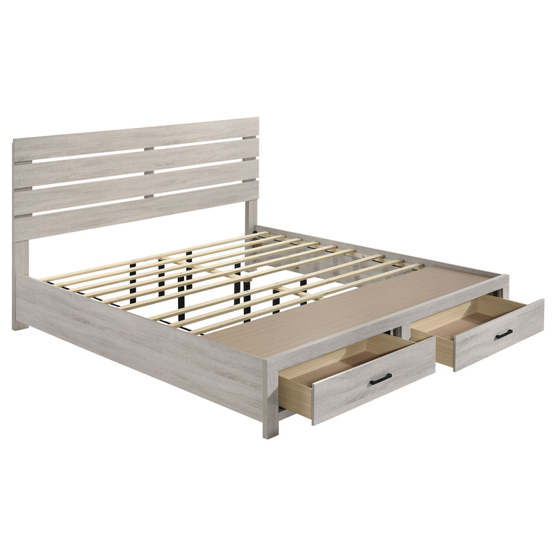 Brantford Wood Storage Panel Bed - Furniture Now (CA)