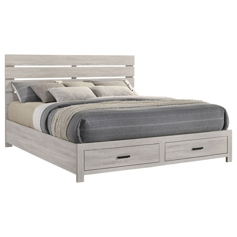 Brantford Wood Storage Panel Bed - Furniture Now (CA)