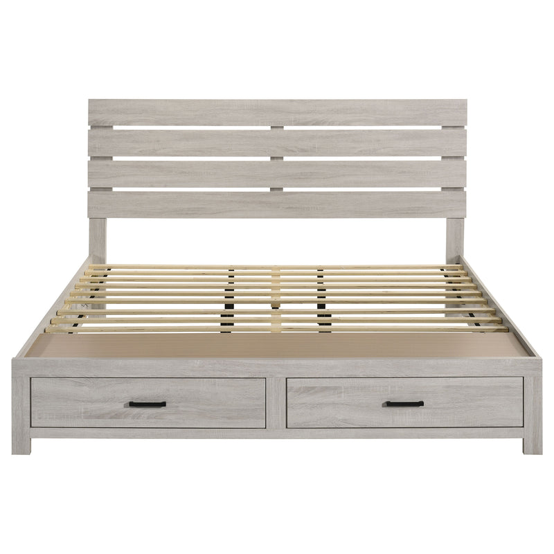 Brantford Wood Storage Panel Bed - Furniture Now (CA)