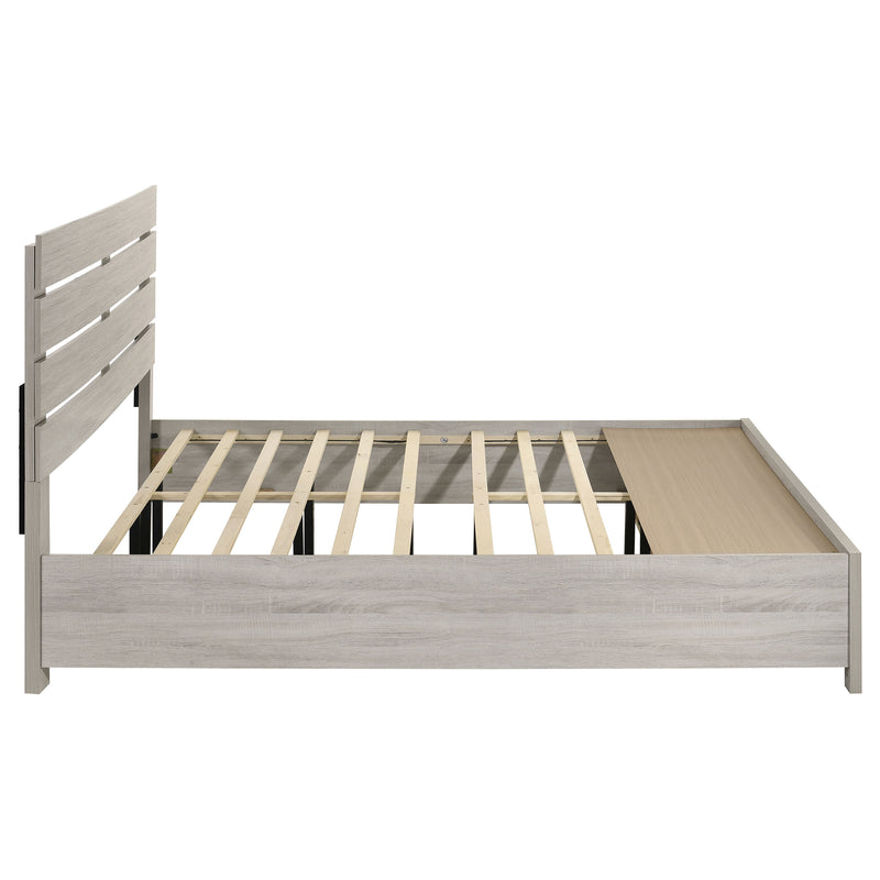 Brantford Wood Storage Panel Bed - Furniture Now (CA)