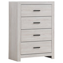 Brantford 4-drawer Chest Coastal White - Furniture Now (CA)