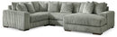 Lindyn Sectional with Chaise - Furniture Now (CA)