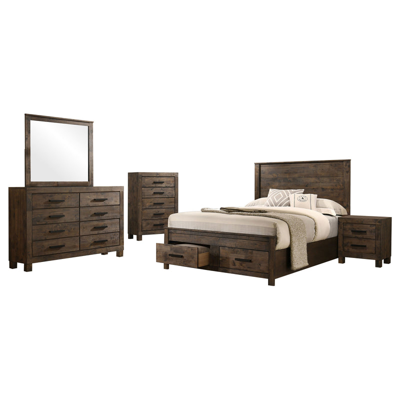 Woodmont 4 & 5 Piece E.King, Queen, & Cal;.King Bedroom Sets - Furniture Now (CA)