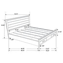 Woodmont Panel Platform Storage Bed