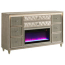 Lorient LED Dresser with Flame Visualizer