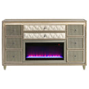 Lorient LED Dresser with Flame Visualizer