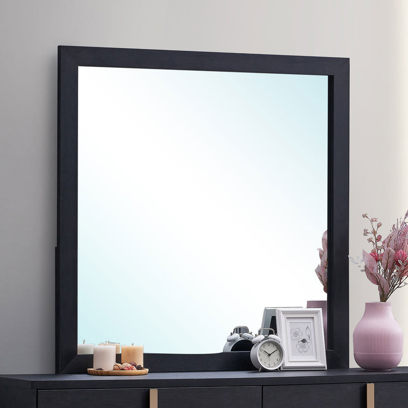Marceline Dresser Mirror Black - Furniture Now (CA)