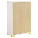 Marceline Bedroom Sets White & Black 4 & 5 Piece - Furniture Now (CA)