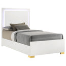 Marceline Beds White & Black Eastren King, Full, Twin, & Queen - Furniture Now (CA)