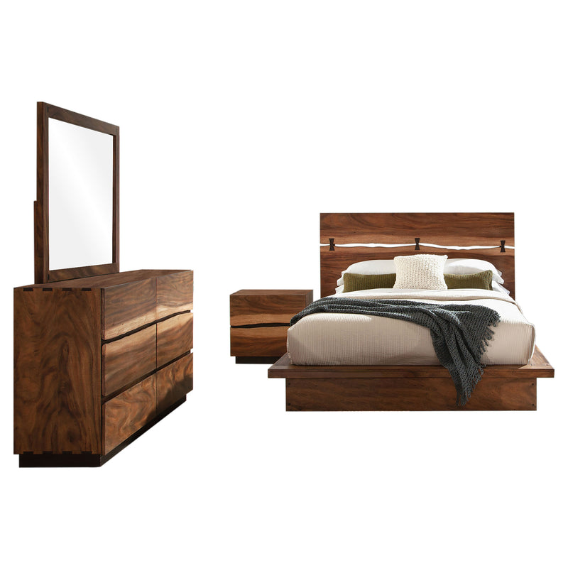 Winslow Bedroom Set Smokey Walnut - Furniture Now (CA)