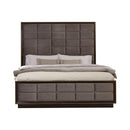 Durango California King, Eastren King, & Queen Upholstered Bed Smoked Peppercorn and Grey - Furniture Now (CA)