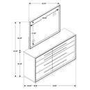 Durango Dresser With Mirror - Furniture Now (CA)