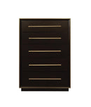 Durango 5-drawer Chest Smoked Peppercorn - Furniture Now (CA)