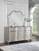Evangeline Dresser With Mirror - Furniture Now (CA)