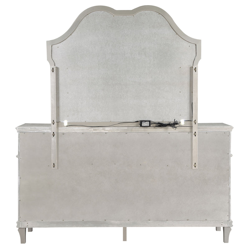 Evangeline Dresser With Mirror - Furniture Now (CA)