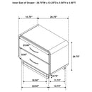 Amsbury Nightstand - Furniture Now (CA)