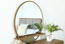 Arini Round Dresser Mirror Sand Wash - Furniture Now (CA)