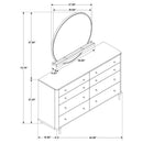 Arini Dresser With Mirror - Furniture Now (CA)