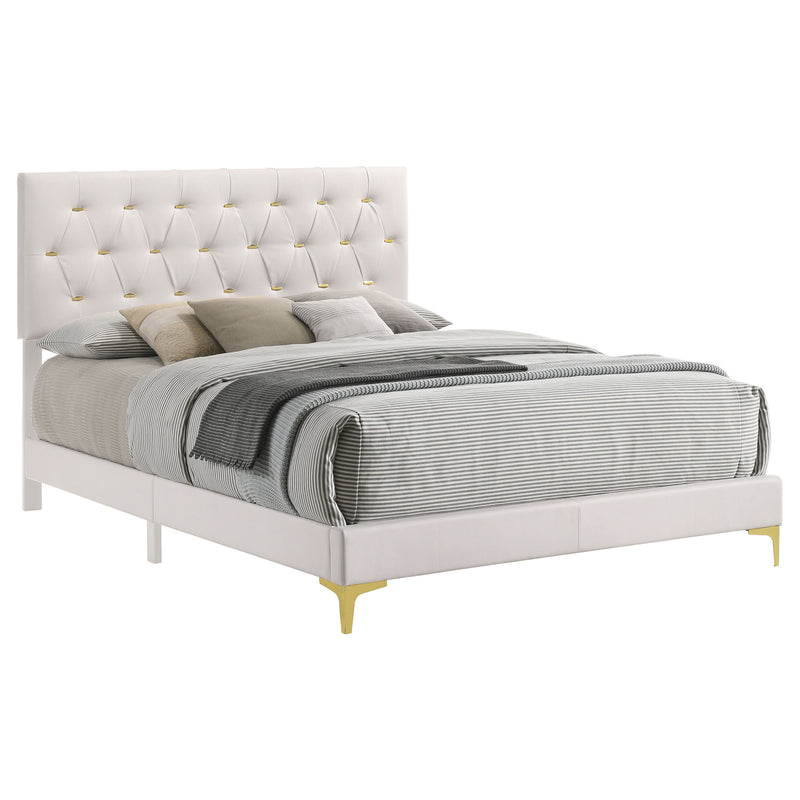 Kendall Panel Bed White - Furniture Now (CA)