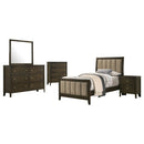 Wilkes 4 & 5 Piece E.King, Queen, Twin, & Full Bedroom Set - Furniture Now (CA)