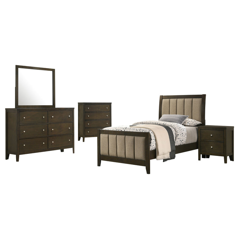 Wilkes 4 & 5 Piece E.King, Queen, Twin, & Full Bedroom Set - Furniture Now (CA)