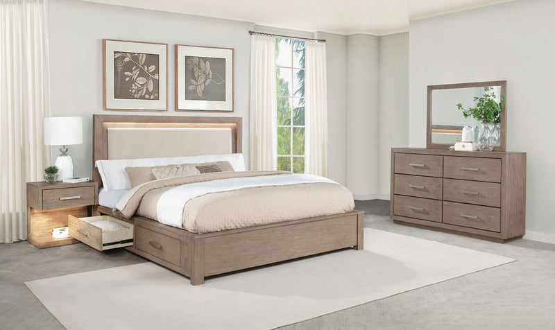 Kendall Upholstered Panel Bed - Furniture Now (CA)